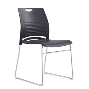 8331C-BK||钢制四脚椅|办公椅|会议椅|会客椅|洽谈椅|职员椅|培训椅|椅子